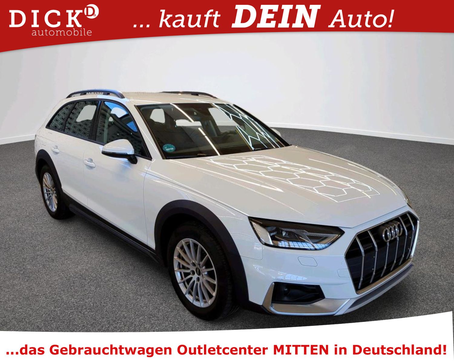 Fahrzeugabbildung Audi A4 Allroad 40d Quatt AT7 LED/NAVI/SHZ/DAB/AHK/8F