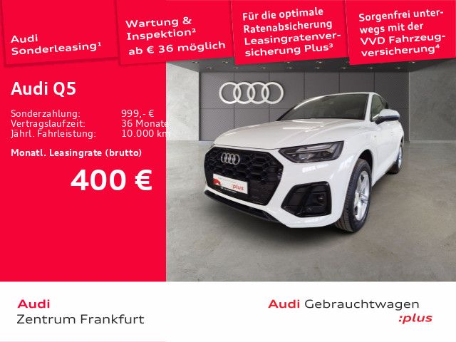 Q5 50 TDI quatt S-LINE NAV+LEDER+STHZ+OPTIKPAKET