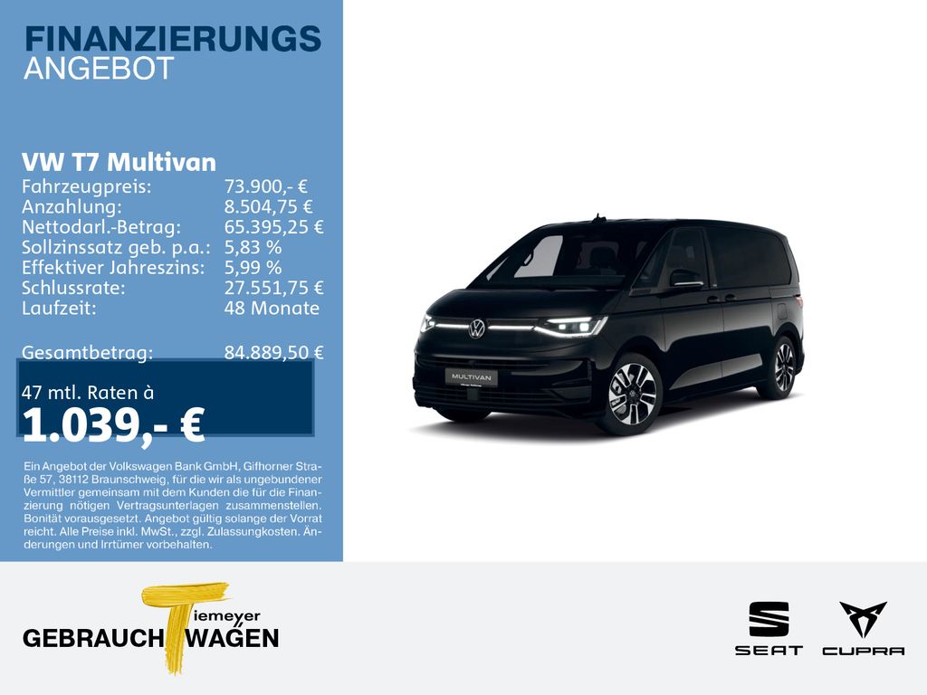 Image of Volkswagen T7 Multivan