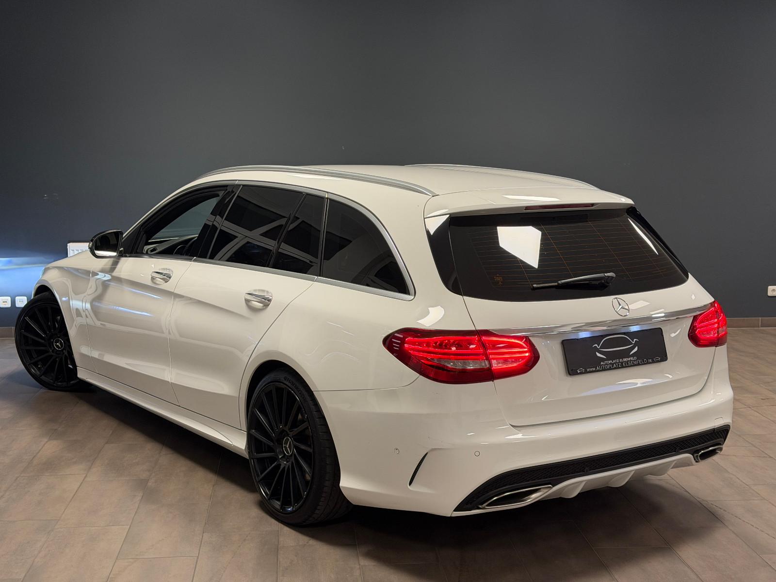 Mercedes-Benz C 200 T AMG LINE /2.HAND/BURMESTER/KEYLESS/LEDER