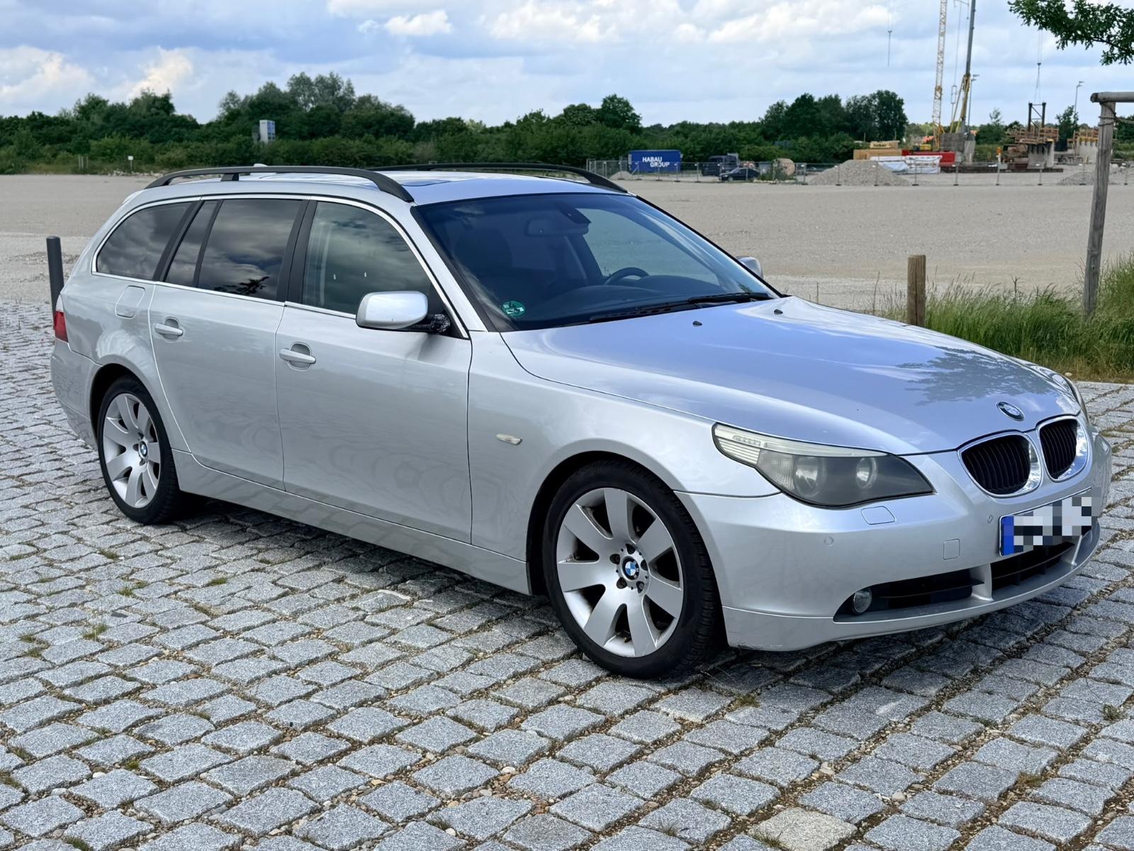 BMW 525 2006 — engine 2.497 cm³, 218 HP (160kW)