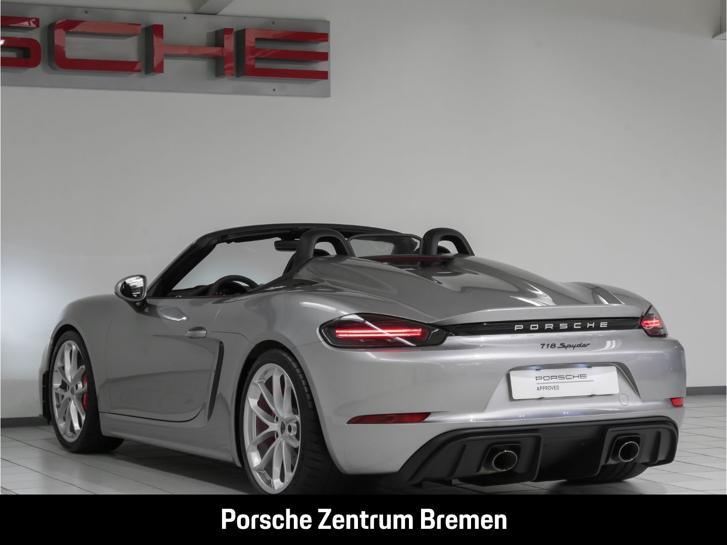 Porsche 718 Spyder Vollschalensitze 6-Gang Schaltgetrieb foto 4