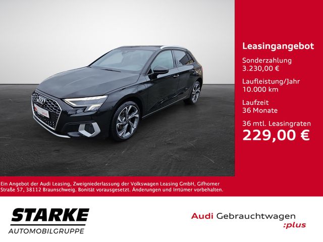 Audi A3 Sportback 40 TFSI e S tronic advanced NaviPlu