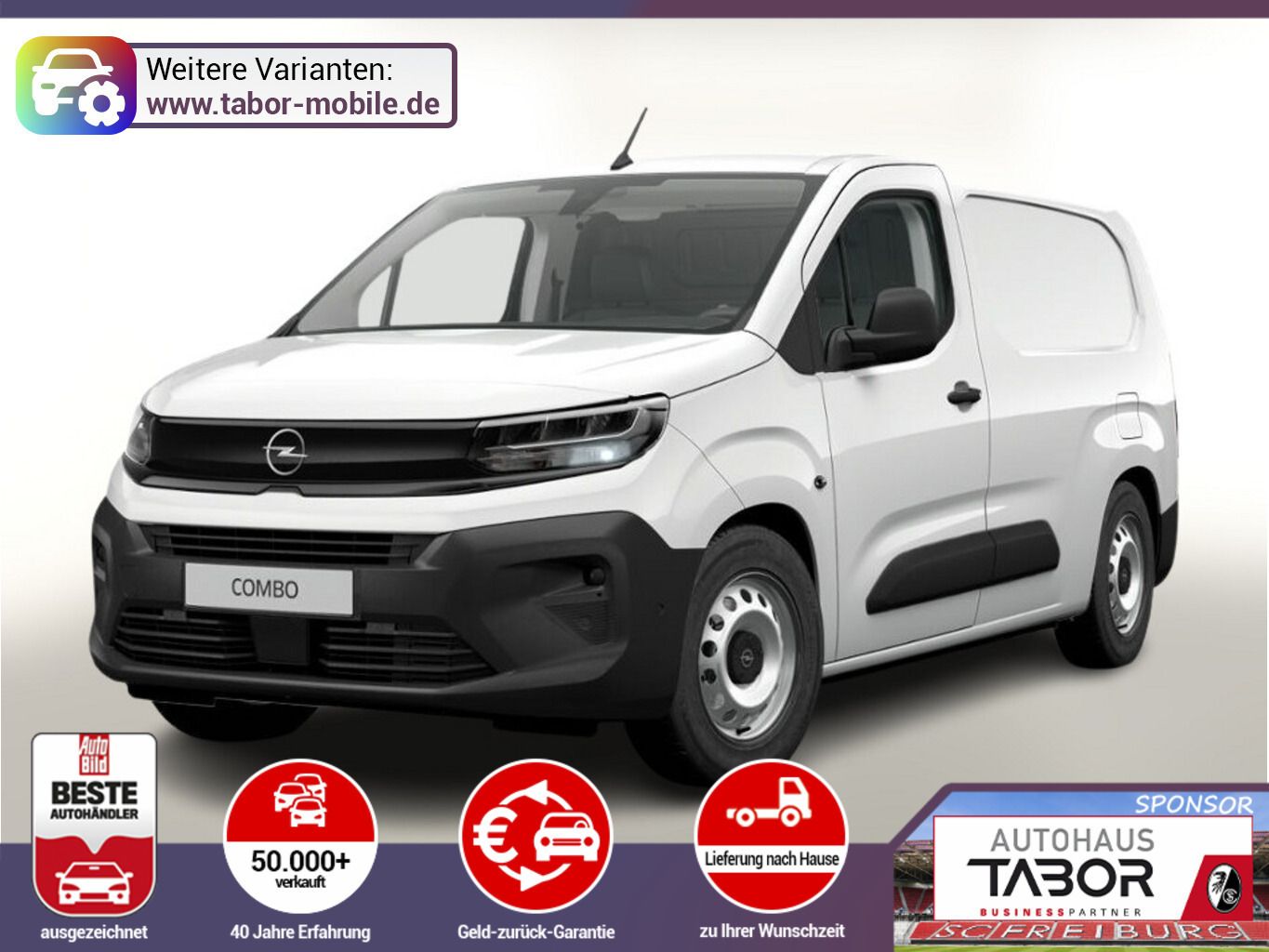 Opel Combo Cargo XL LED PDC Temp HFT SafetyP UVP-38%*