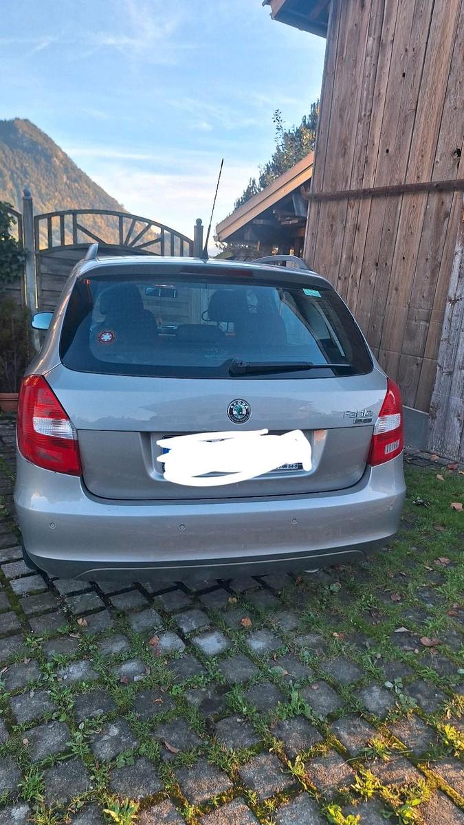 Skoda Fabia 2009 — rear view