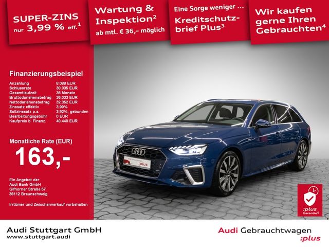 Audi A4 Avant S line 35 TDI S tronic AHK SHZ Navi VC