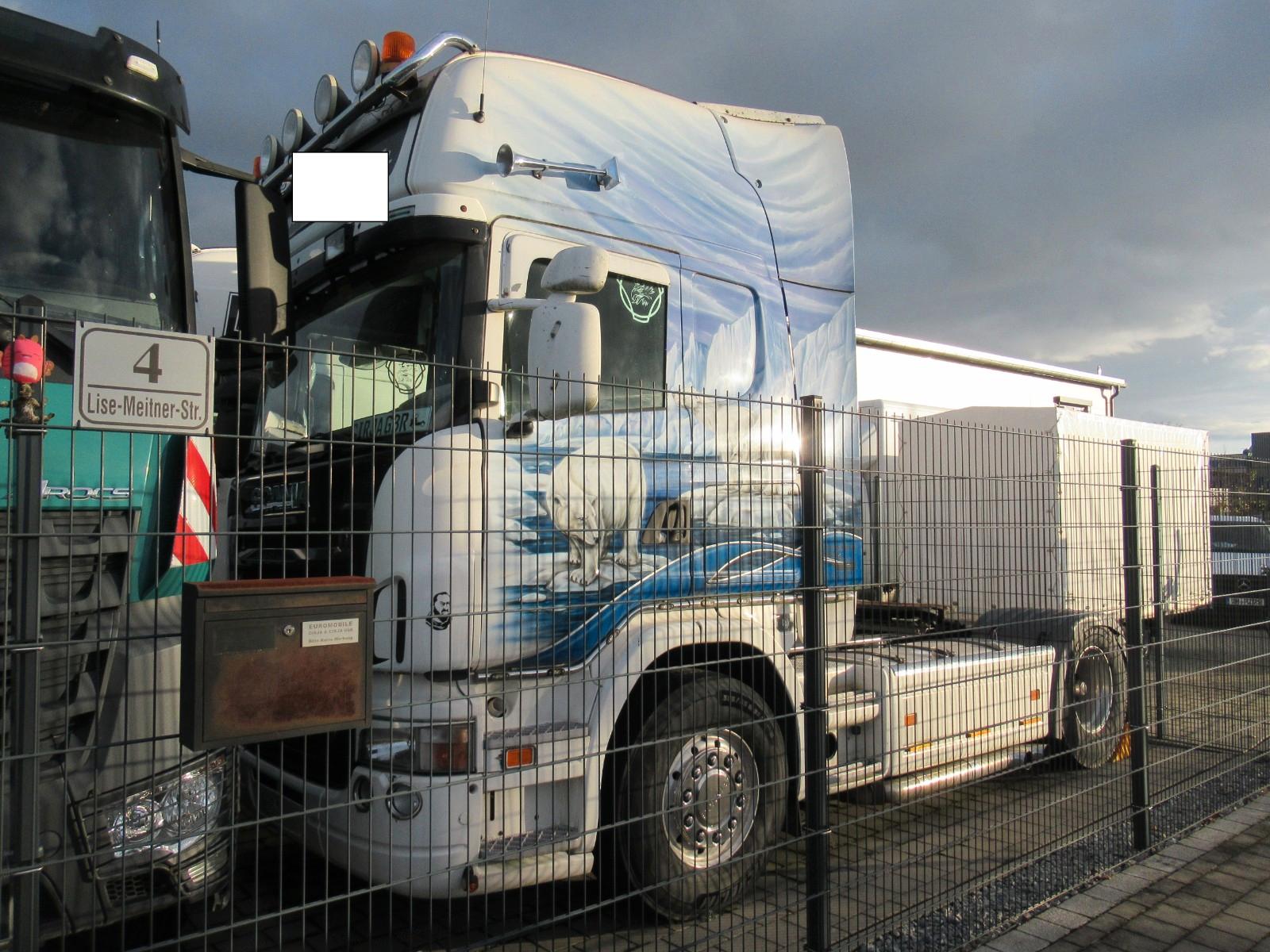 Scania R500 V8 Retarder E5*1200L TANK SCHALTER!