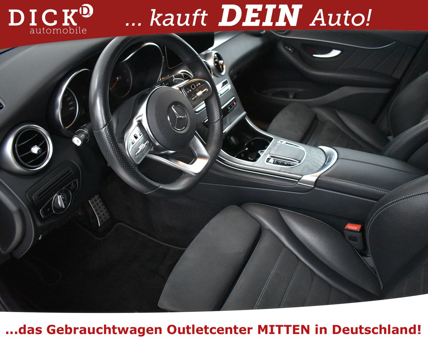 MERCEDES-BENZ GLC 220d Coupe 4M 2X AMG Line NIGHT+LED+KAM+19" - Image 10
