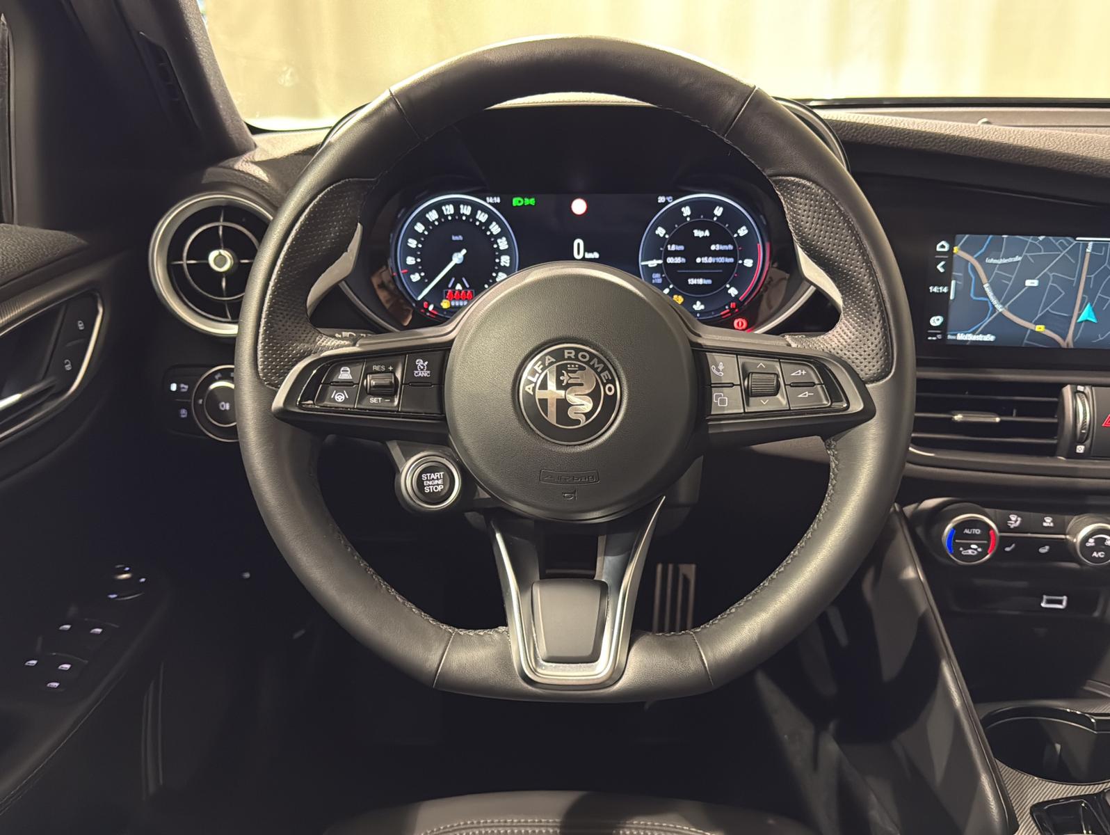 Alfa Romeo Giulia 2.0 Veloce Q4 MATRIX LAS SHZ LM19", миниатюра 14