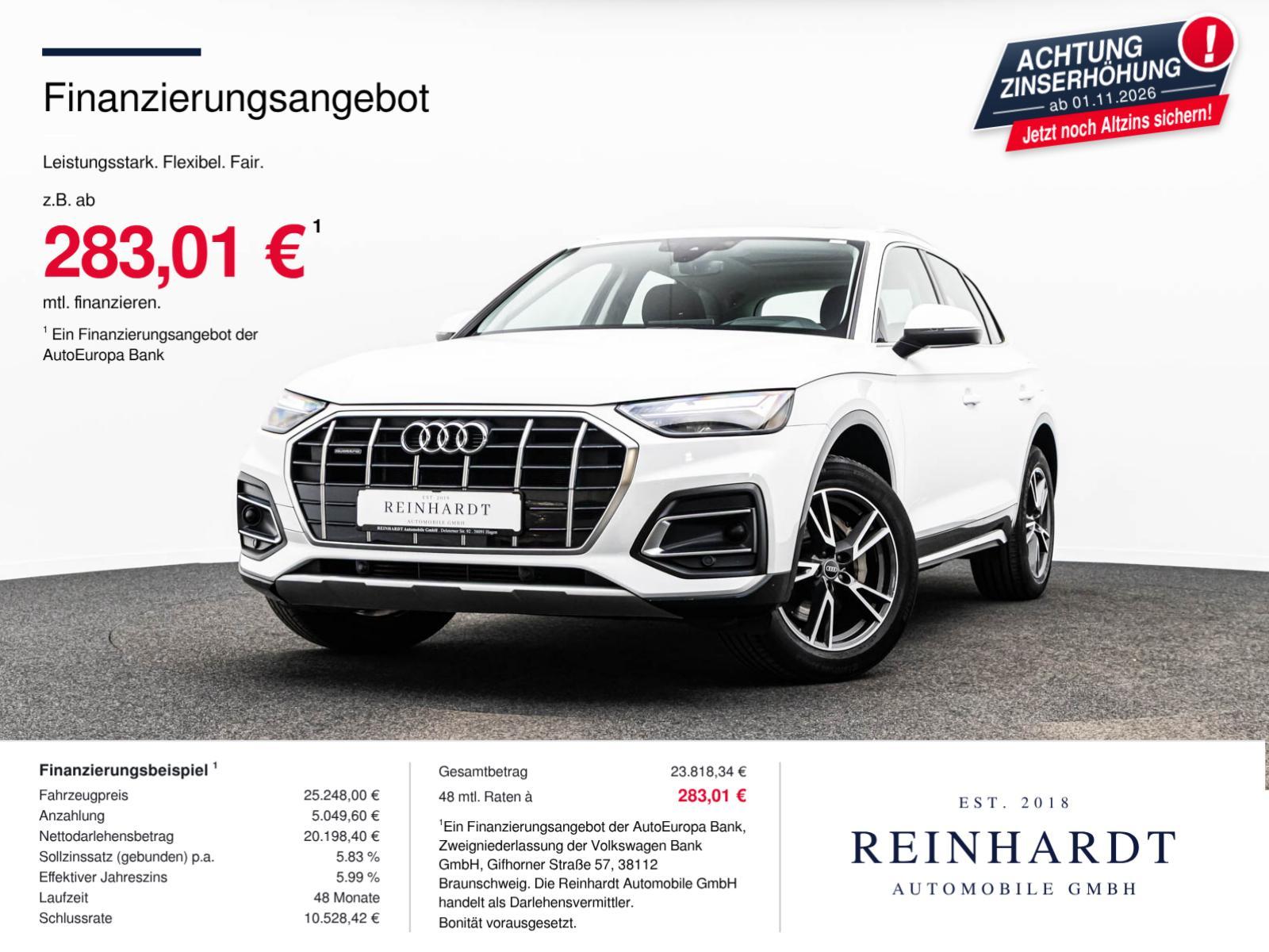 Audi Q5 50TFSie ADVANCED 19Z./ACC/HuD/PANO/VC/AMBI.