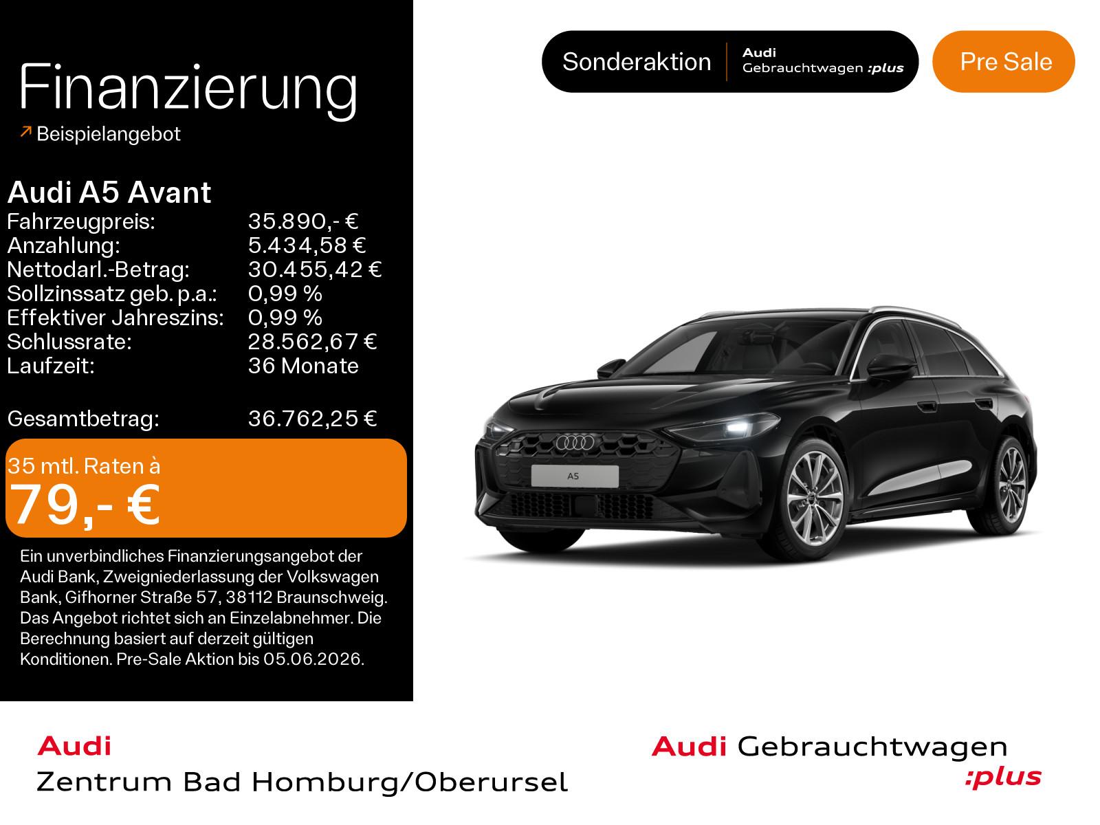 Audi A5 Avant TFSI*Navi*Alu*Virtual*Audi Connect*Kame
