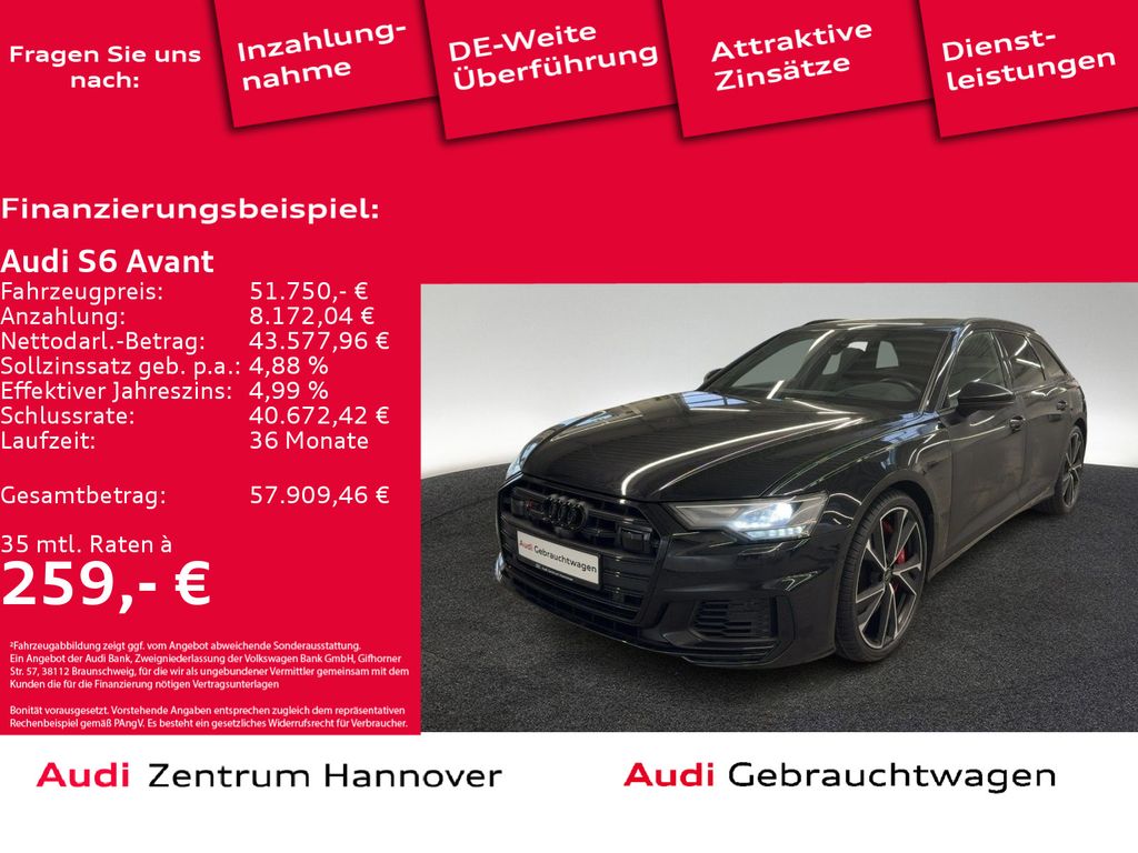 Audi S6 Avant 3.0 TDI quattro Head-Up Pano B&O Kamera