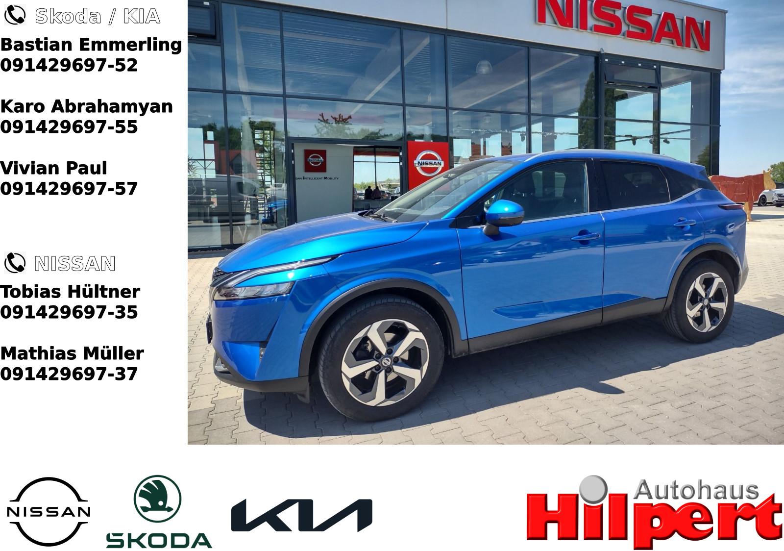 Nissan Qashqai N-Connecta 1.3DIG-T 158PS LED / NAVI / W