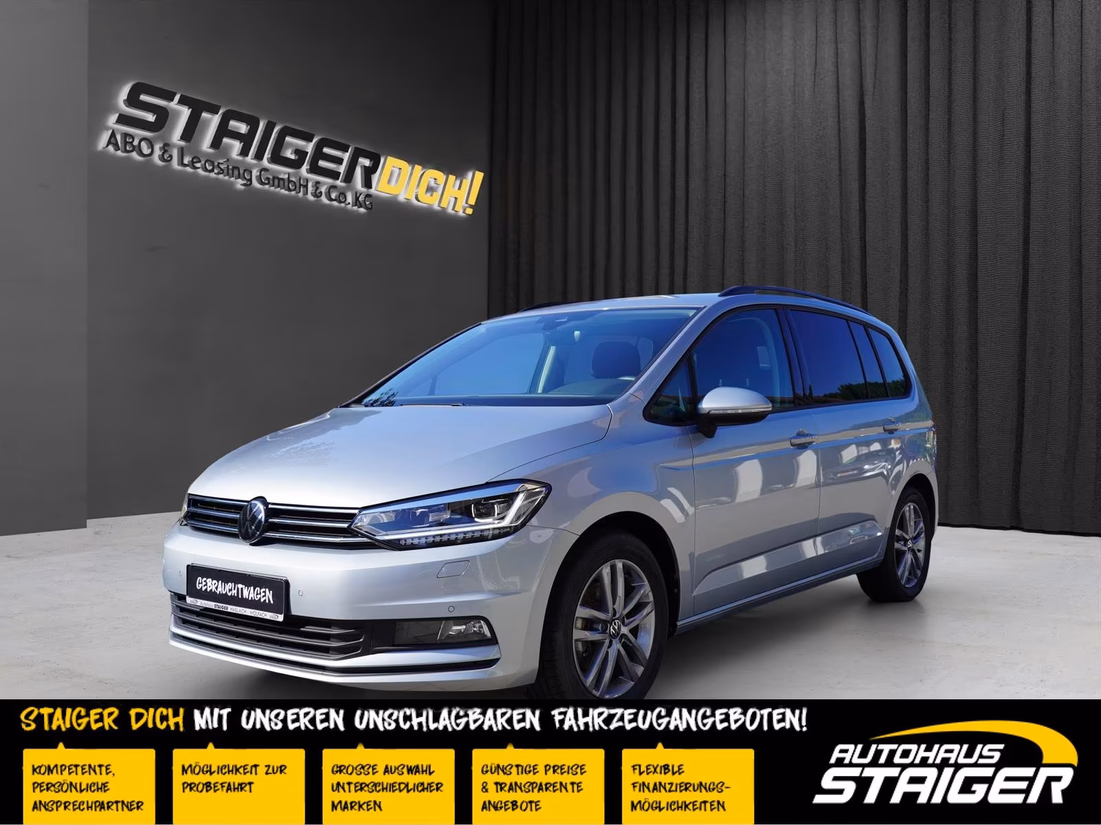 Volkswagen Touran 1.5 TSI DSG |7 Sitzer|LED|Sitzheizung