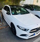 Mercedes-Benz A-Klasse, AMG-Paket, Leder, HuD, Panoramadach  - gebrauchte Mercedes-Benz A 220 aus dem Jahr 2019