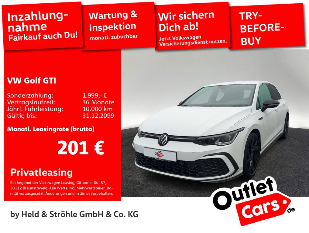 Volkswagen Golf VIII GTI TSI DSG BLACK IQ-LIGHT AHK R-KAM