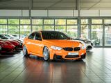 BMW M3 F80 LCI U-Frei Individual MH Pipe ST XTA M666 - BMW M3: Orange
