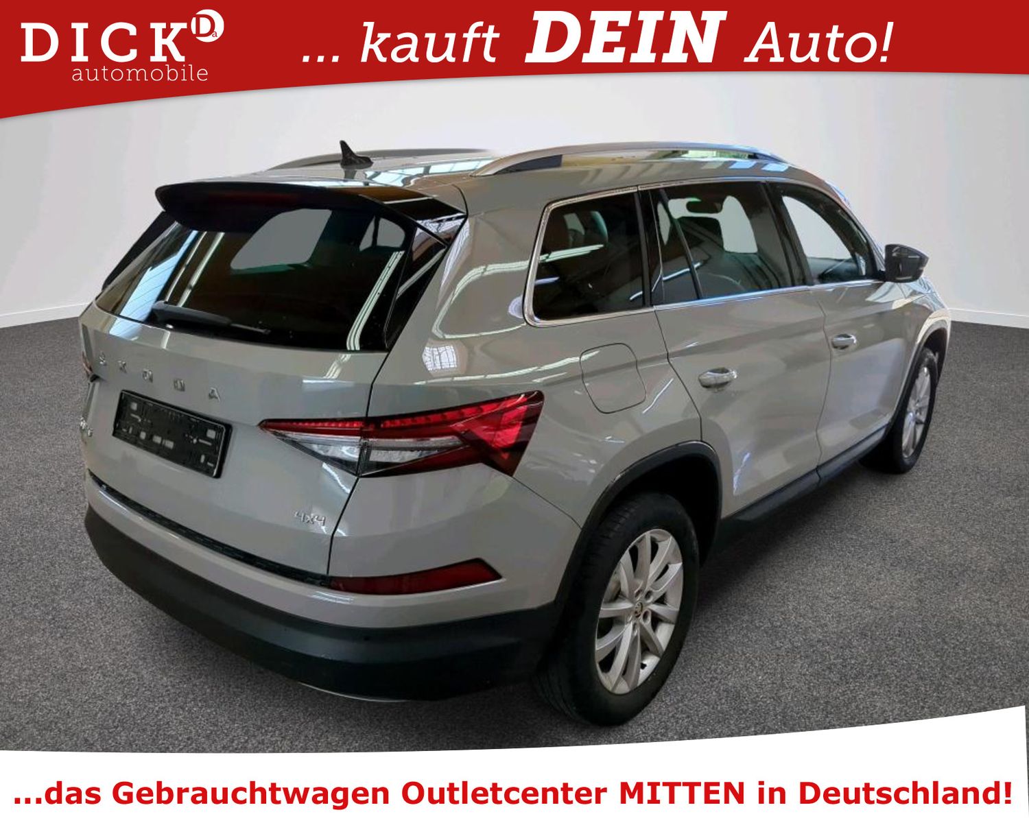 Fahrzeugabbildung SKODA Kodiaq 4x4 2.0d AT7 LED+/NAVI/MEMO/SHZ/AHK/8Fa