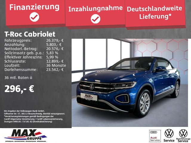 T-Roc Cabriolet 1.0 TSI STYLE LED+KAMERA+APP+DCP