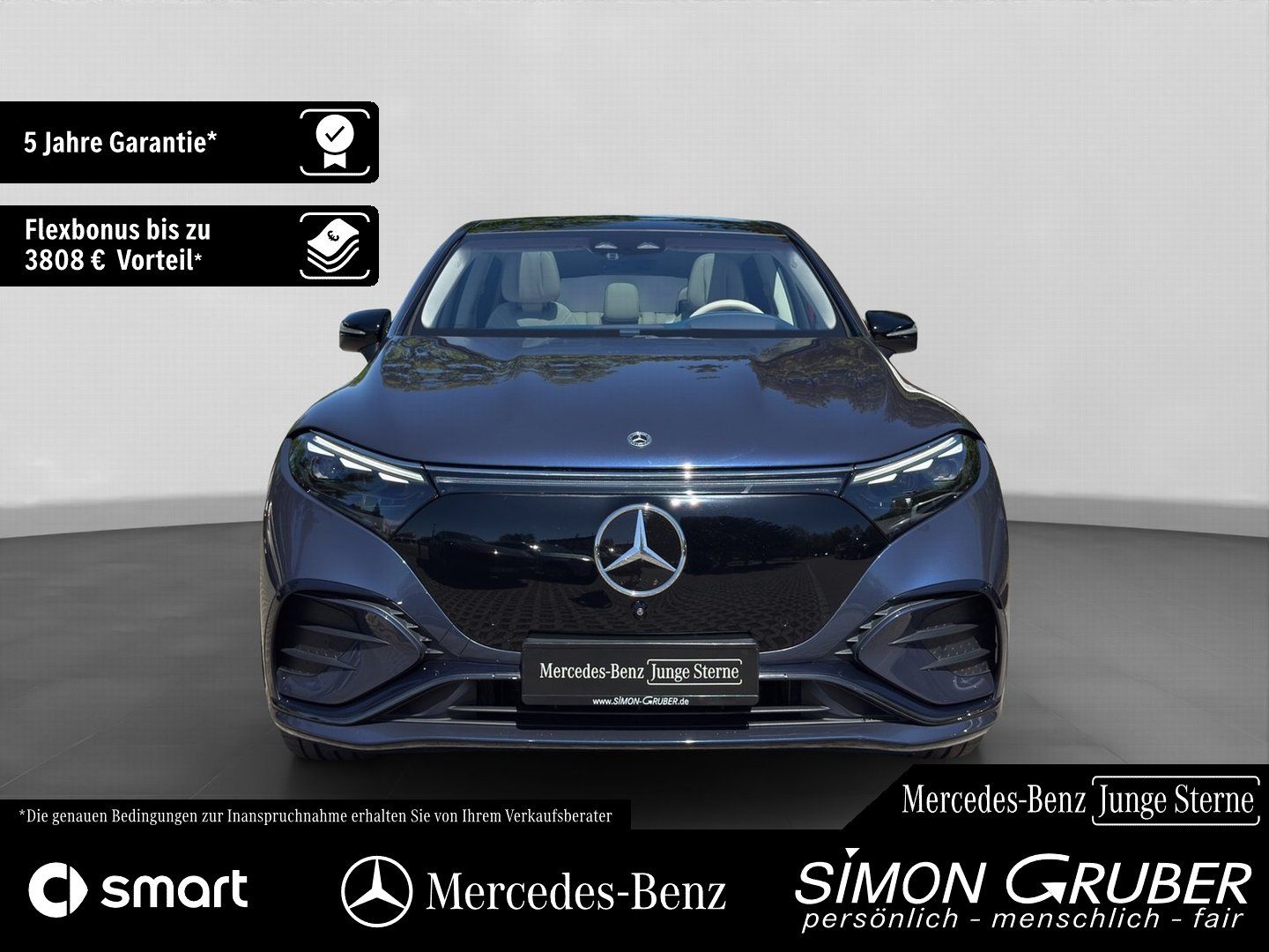 Fahrzeugabbildung Mercedes-Benz EQS 580 4M SUV AMG Night Business Class 7Sitzer