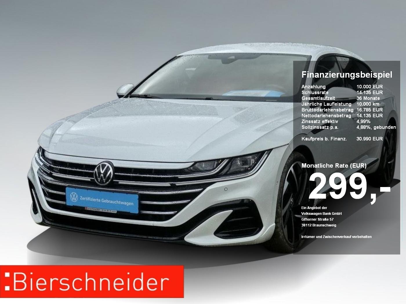 Volkswagen Arteon SB 2.0 TSI DSG 4 Mo. R-Line AHK STANDHEIZ