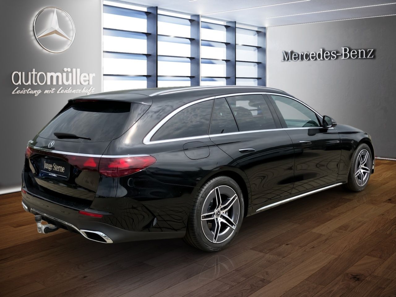Fahrzeugabbildung Mercedes-Benz E 200 T AMG+AHK+DISTRONIC+KEYLESS+CARPLAY+TOTWIN