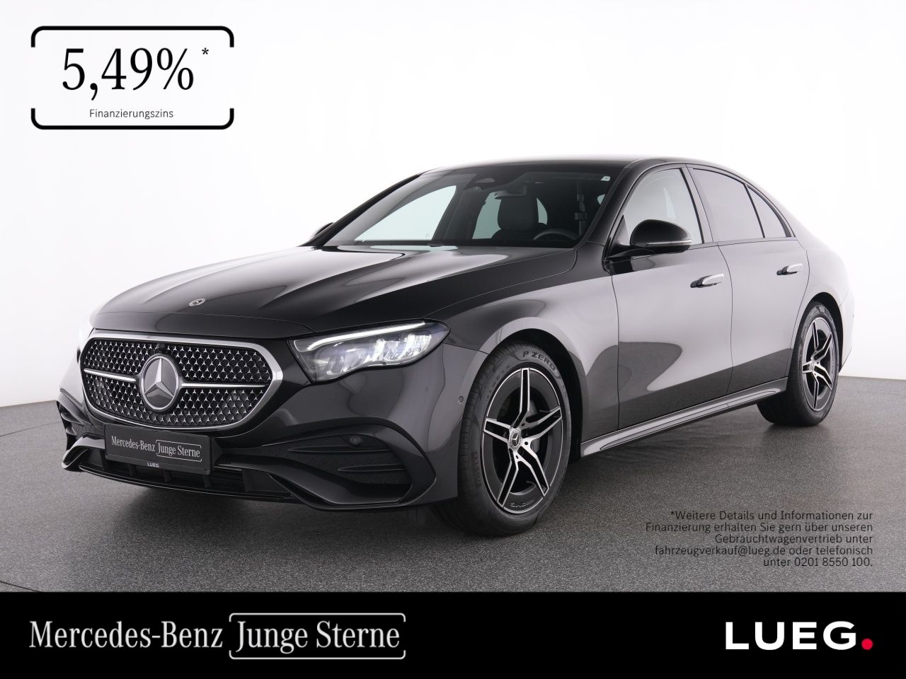 Mercedes-Benz E 200 AMG+MBUX+LED-HP+Night+KeylGo+Amb+TotwA+RFK