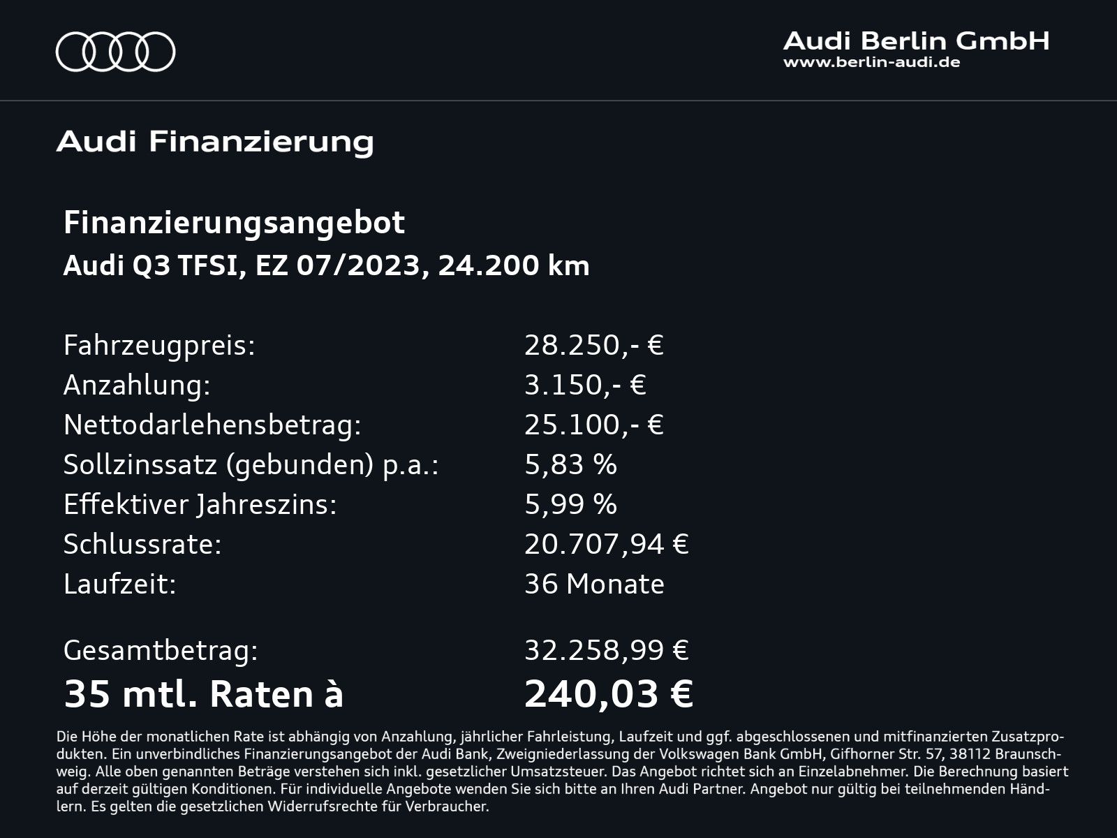 Audi Q3 35 TFSI S tr. LED NAVI VIRTUAL PDC foto 4