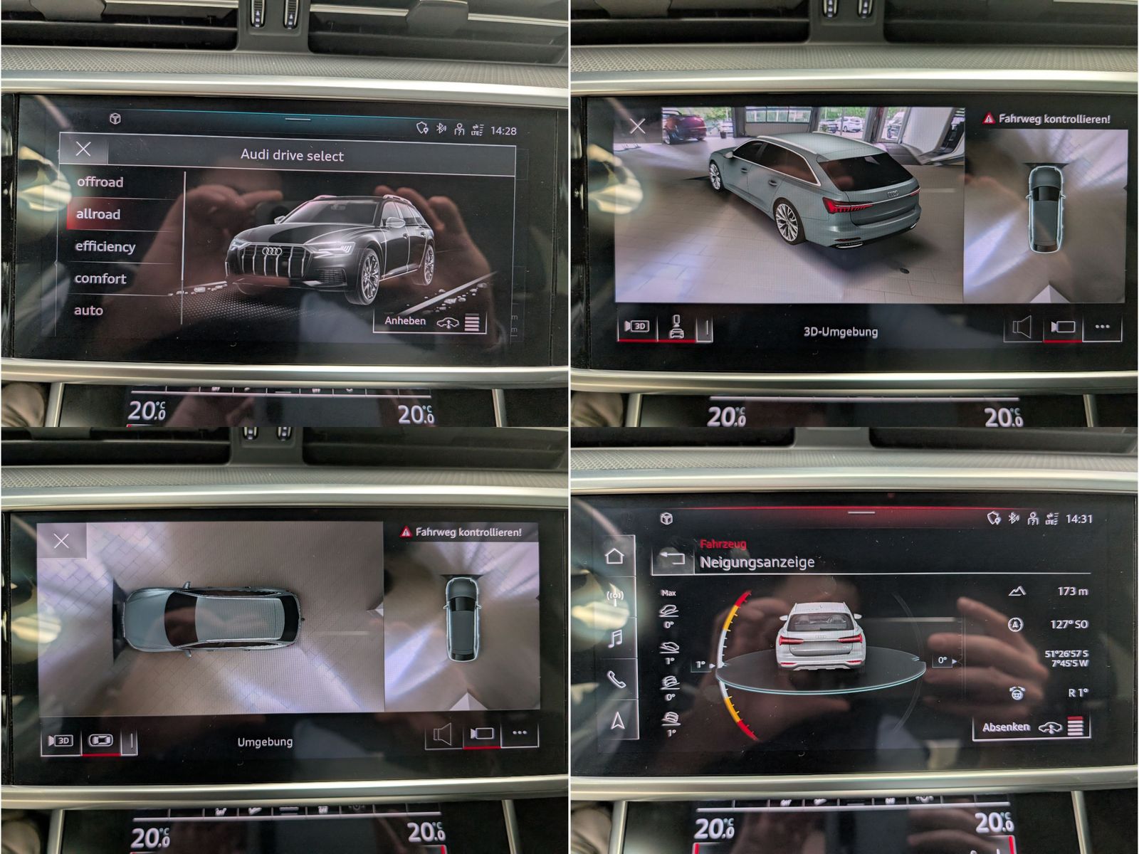 Fahrzeugabbildung Audi A6 Allroad 45 TDI Matrix HUD ACC AHK Luft 360°