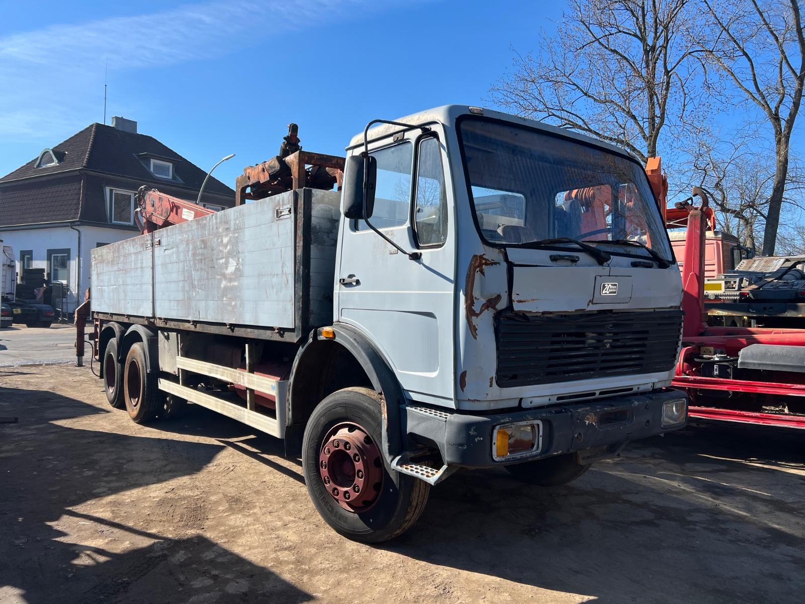 Mercedes-Benz SK 2224/V8/6x4/BLATT/NG/GERMAN TRUCK