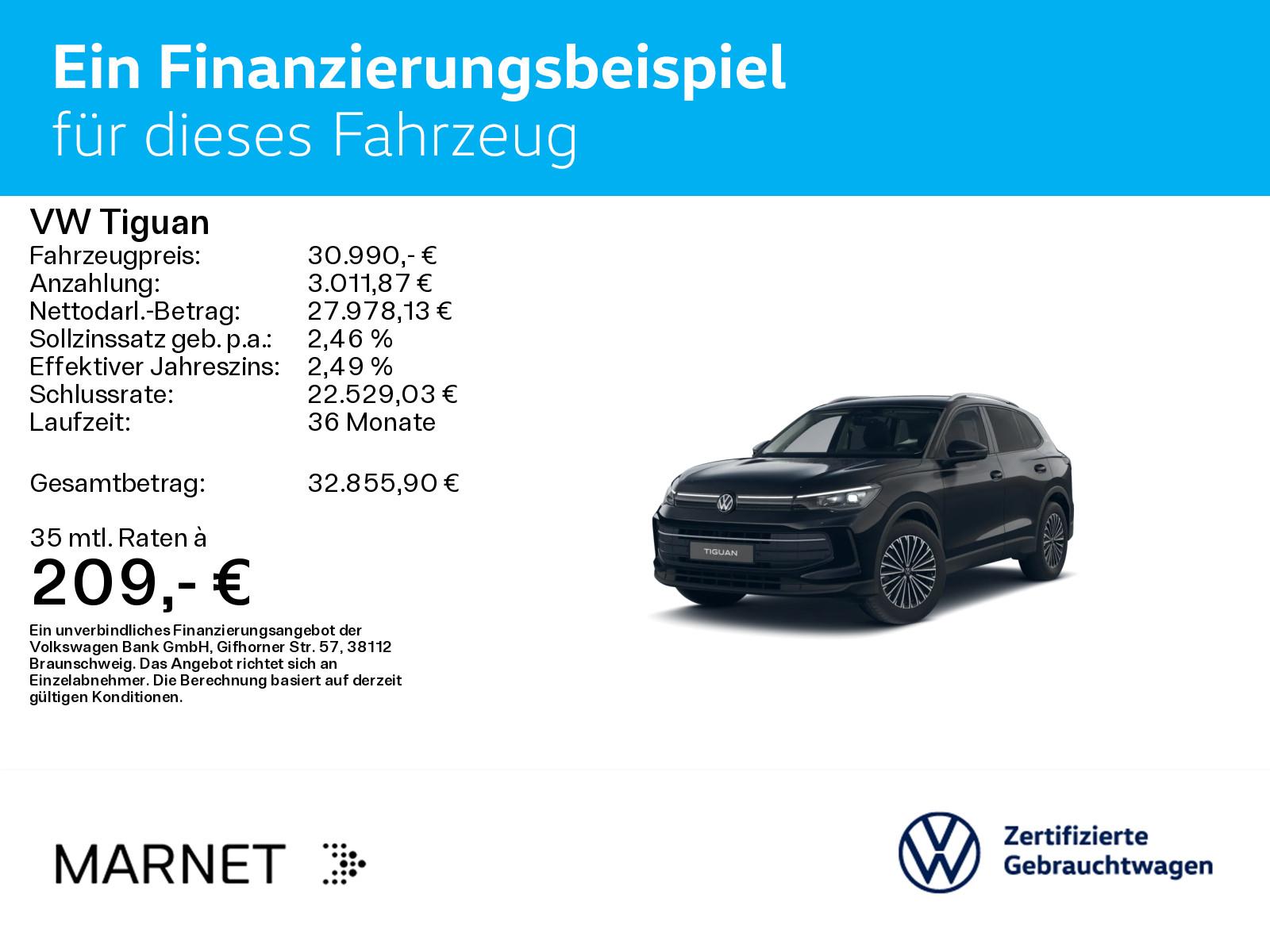 Volkswagen Tiguan 1.5 eTSI Goal Navi*AHK*Kamera*LED+*Keyles, миниатюра 27