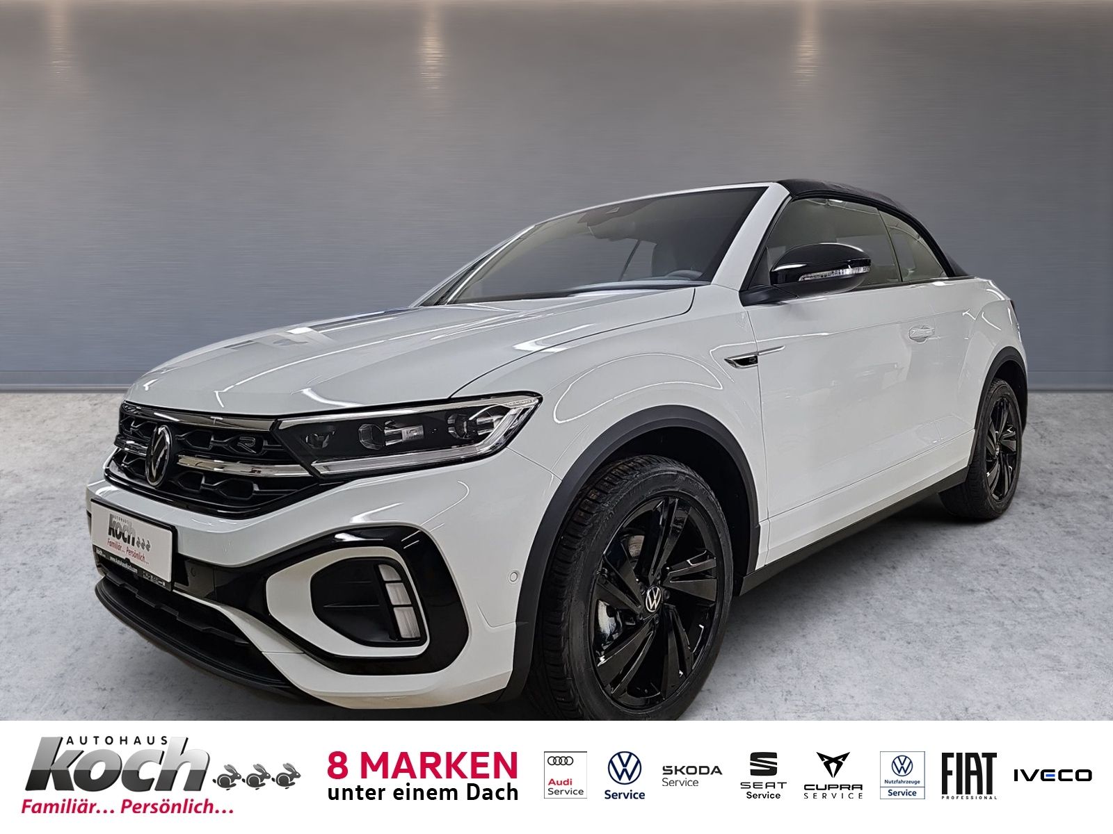 Volkswagen T-Roc Cabriolet R-Line 1,5 TSI DSG LED+ BLACK ST
