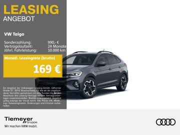 Volkswagen Leasingangebot: Volkswagen Taigo 1.5 TSI DSG R-LINE KAMERA IQ.DRIVE DIGIpro