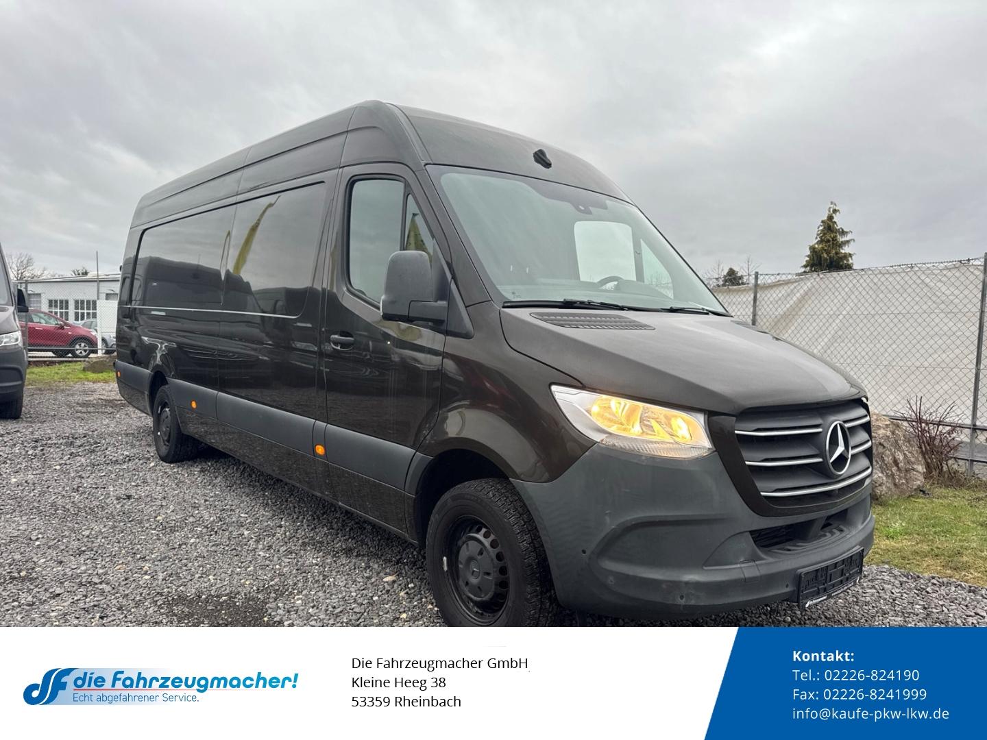 Mercedes-Benz Sprinter Kasten Maxi XXL Extra Lang Kamera 316CD