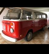 Volkswagen T2 b Bulli Bus restauriert / Motor NEU / O-Lack - rote Volkswagen T2