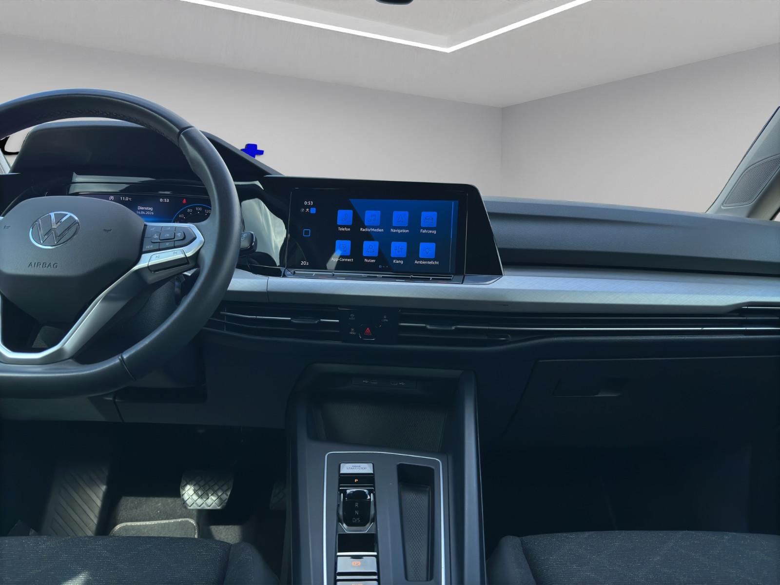 Volkswagen Golf VIII Lim. Life 1.0 eTSI ACC, миниатюра 18