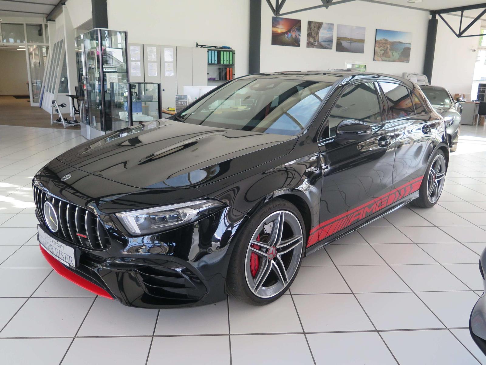 Mercedes-Benz A 45 AMG S 4-Matic Pano Distronic Night-Paket FA