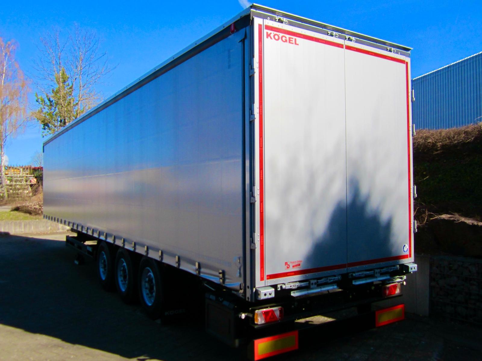 Kögel S24 Schiebeplane BPW Liftachse Daimler DL 9.5