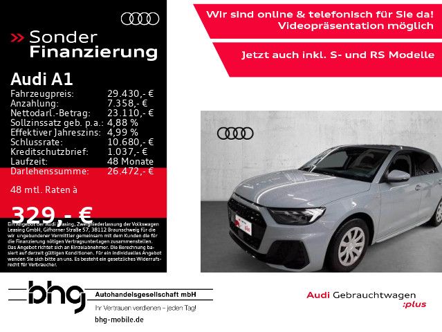 Audi A1 25 TFSI Sportback S tronic S line