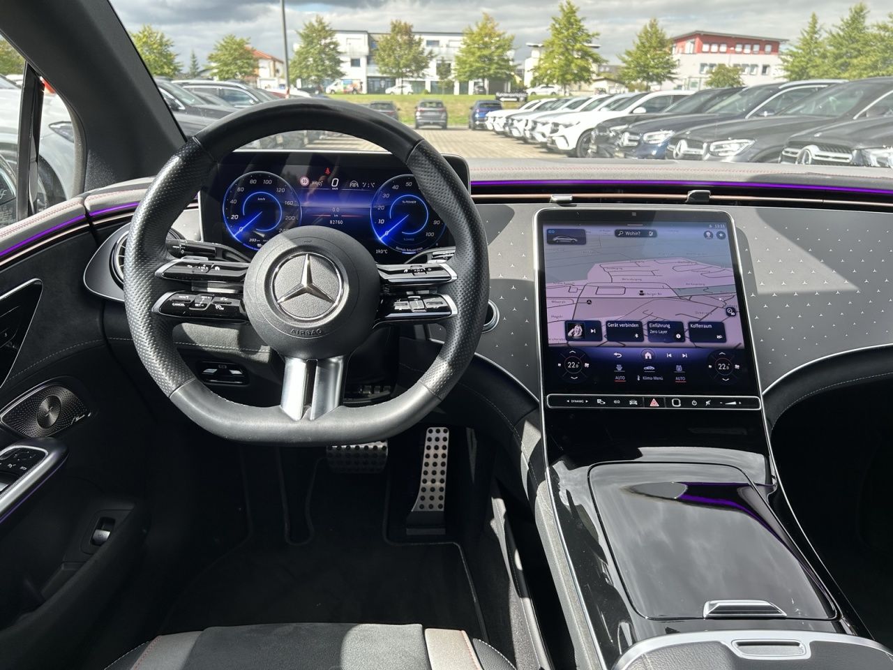 Mercedes-Benz EQE 300 Limousine AMG BURM NIGHT DIGI LIGHT 360 foto 14