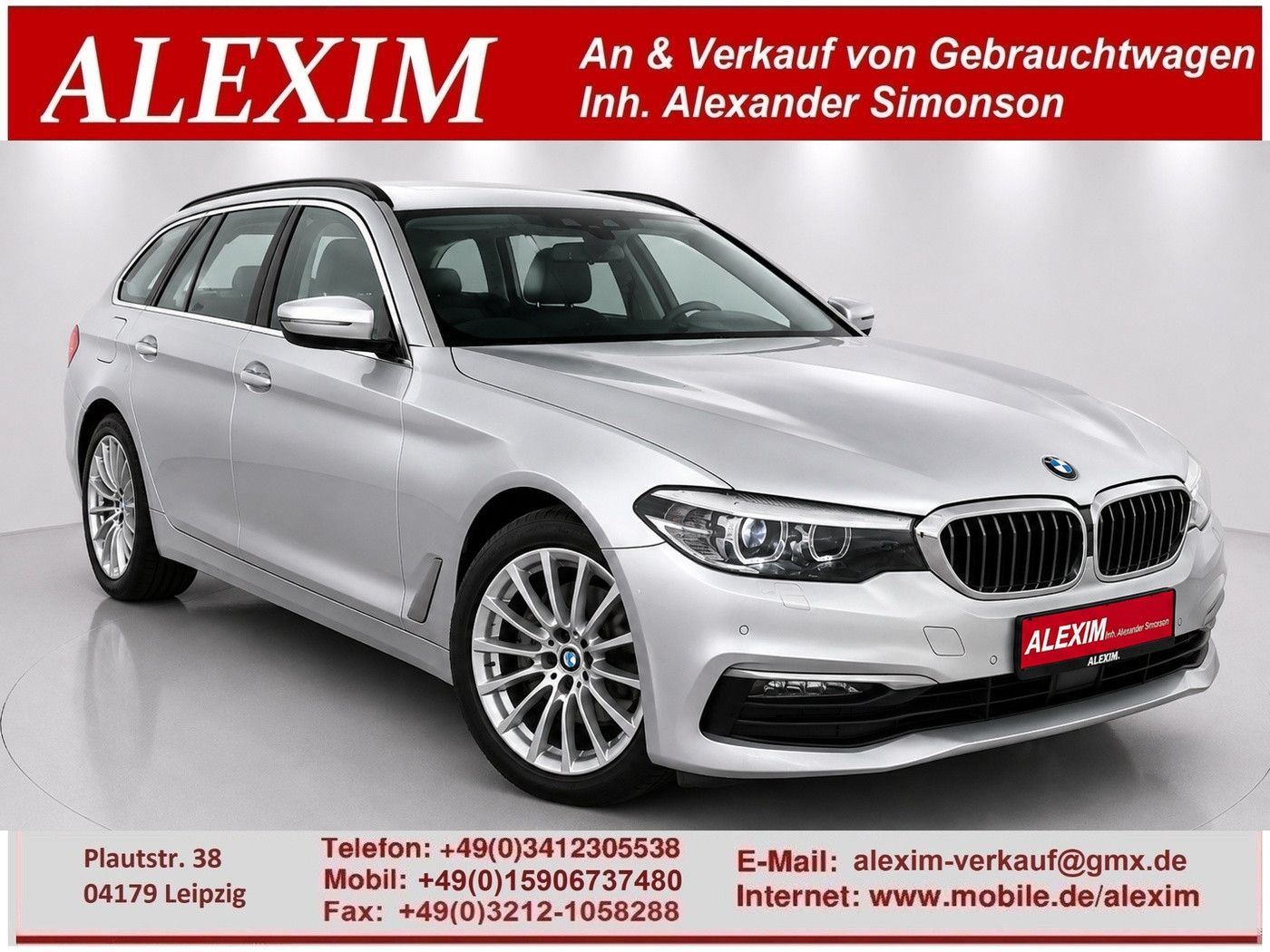 BMW BMW 520d-Touring/Bluetooth/HUD/LED/Navi/