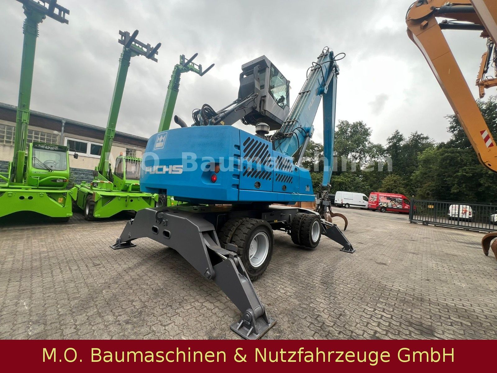 Fahrzeugabbildung Fuchs MHL 340  / AC  /Polypgreifer / ZSA /AC / Hochf.K