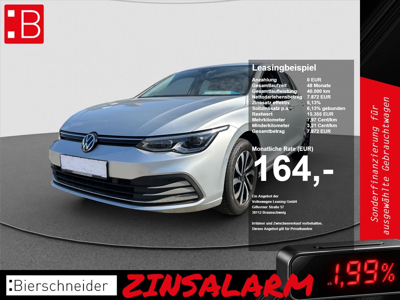 Volkswagen Golf 8 1.5 TSI Active STANDH KAMERA LED ACC NAVI
