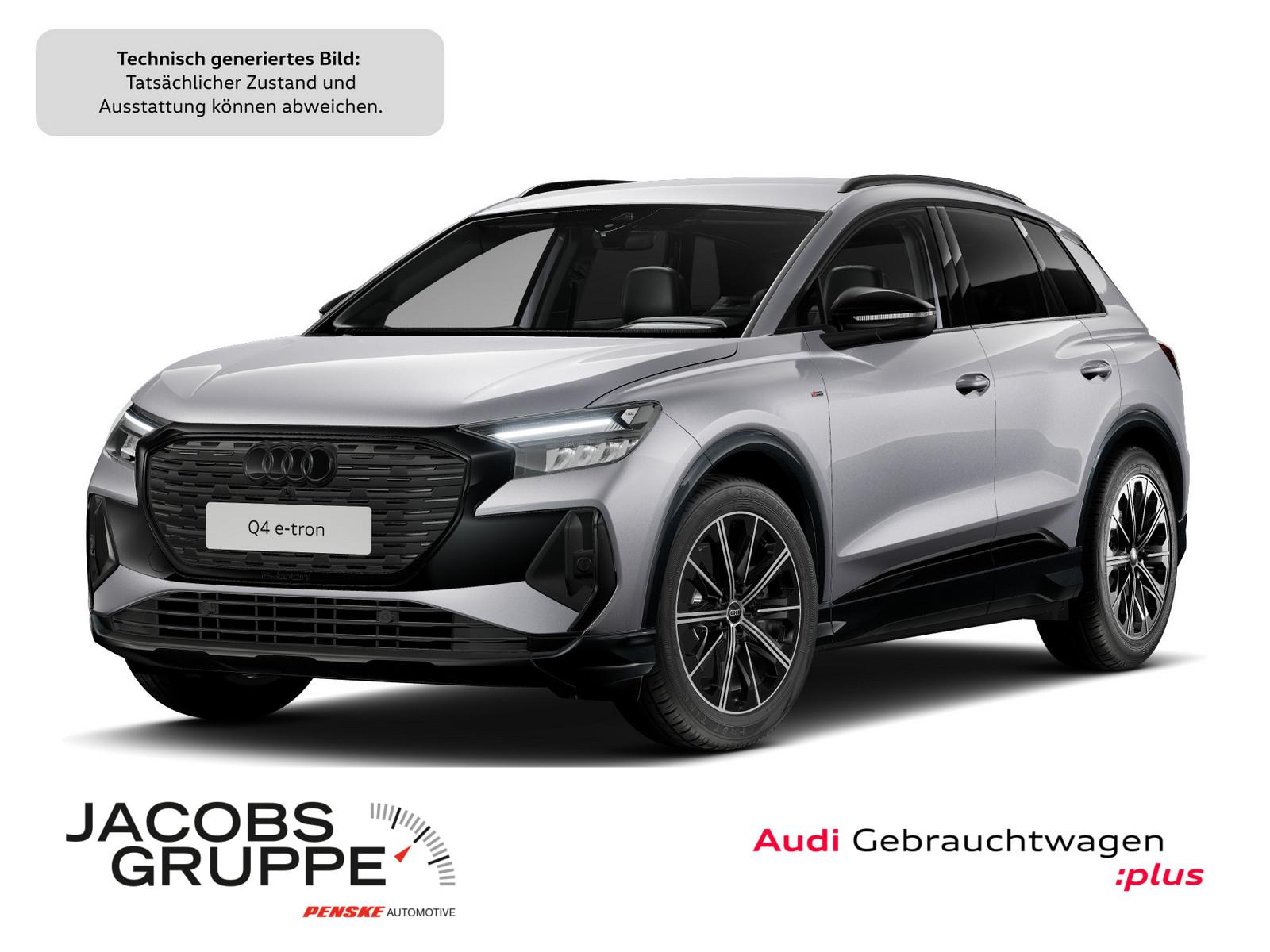 Audi Q4 45 S line Black+/AHK/LED/ACC/KAMERA e-tron