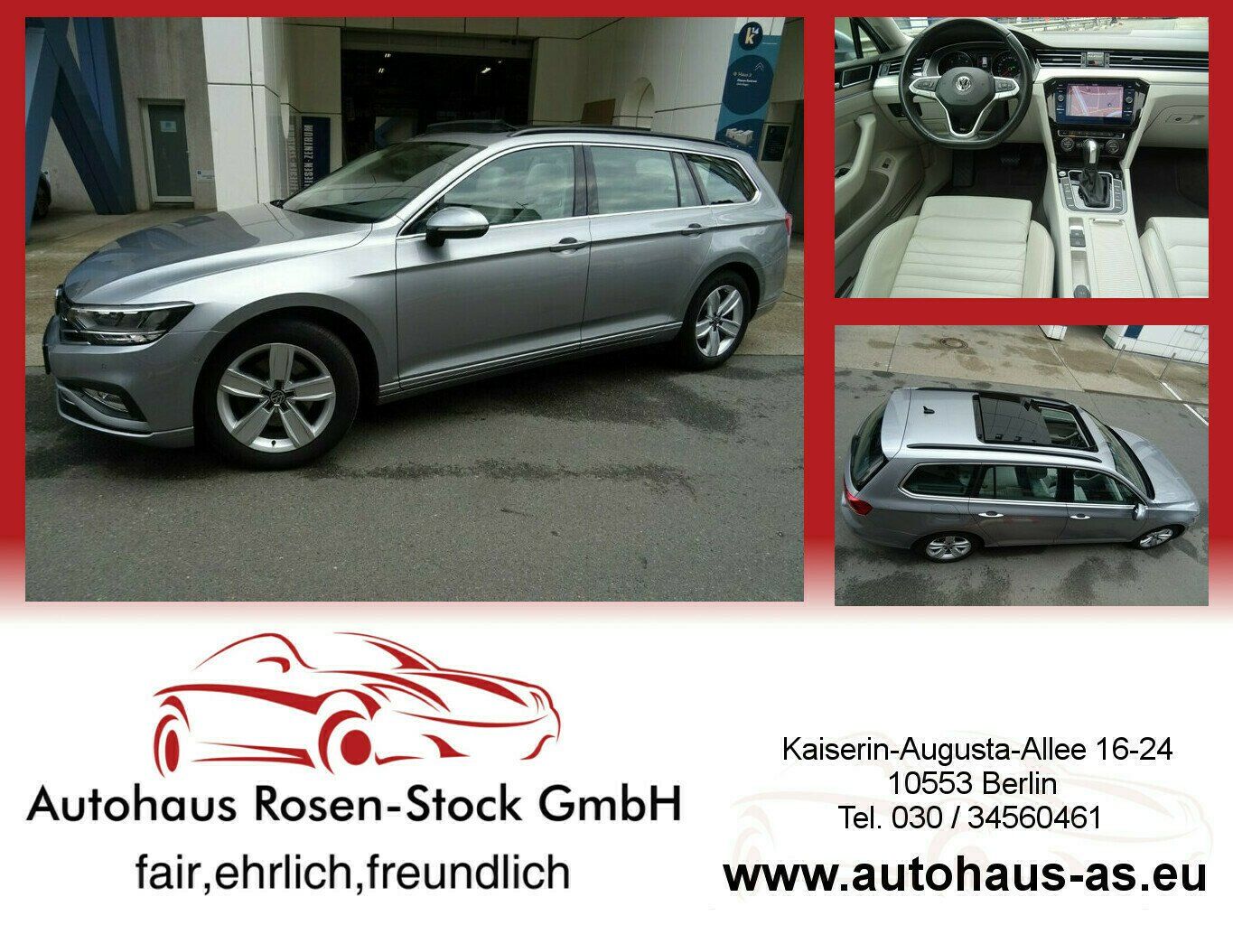 VW Passat Variant 2,0 TDI Automatik,AHK,Leder,Panor