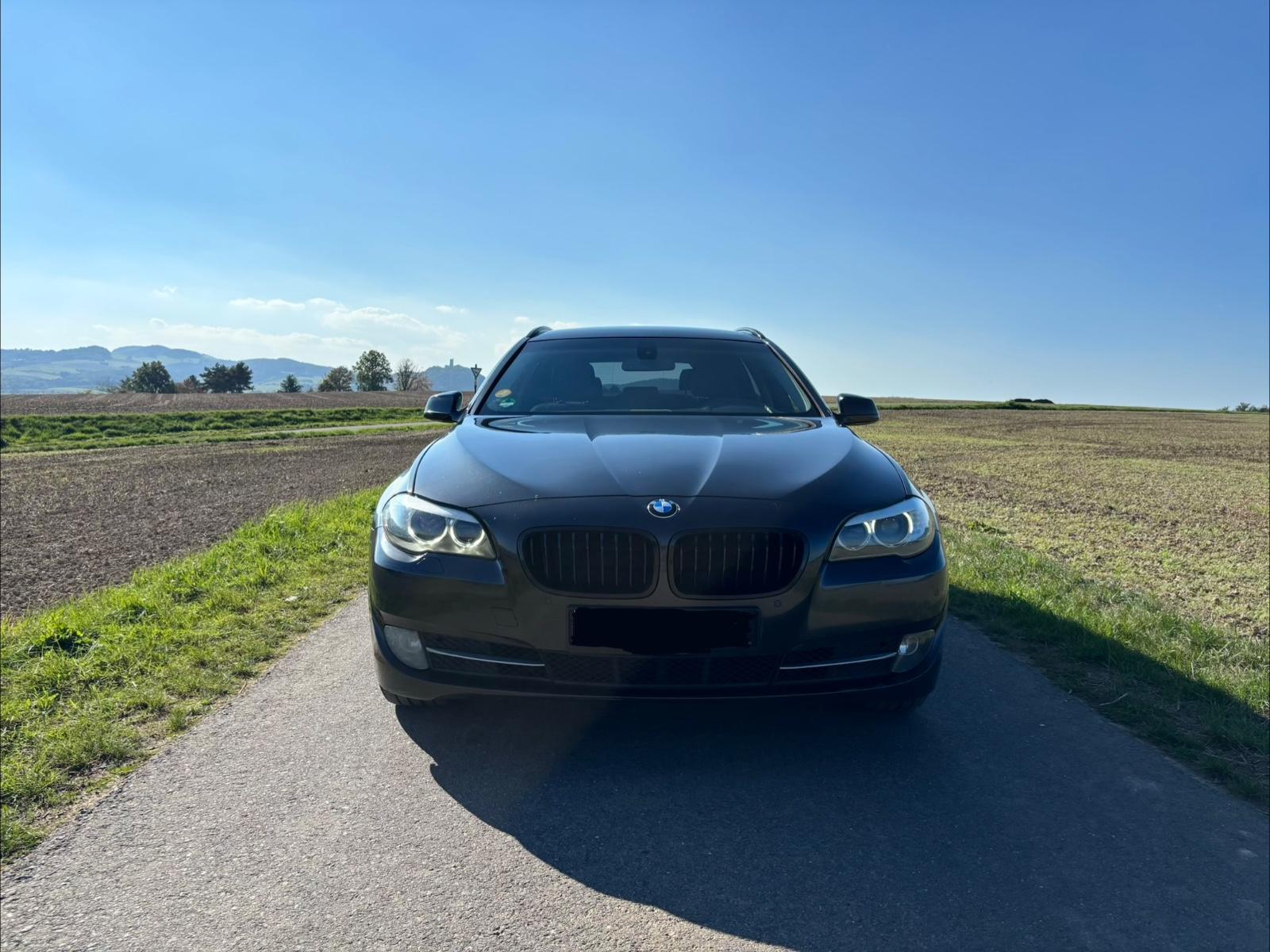 BMW 520 2011 — вигляд ззаду