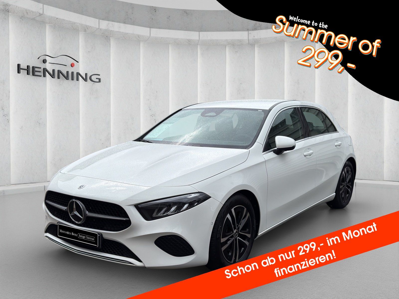 MERCEDES-BENZ A 200 d Progressive Rückfahrkamera LED 8G Spurha