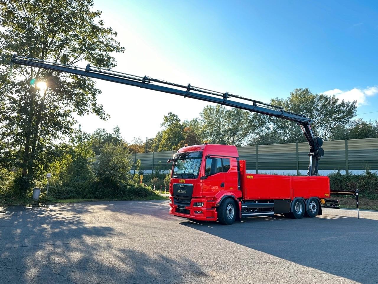 MAN TGS 26.470 6x2 RetarderHiab 228-6 18m