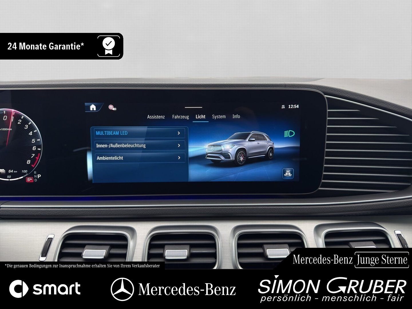 Fahrzeugabbildung Mercedes-Benz GLE 53 Hybrid 4M Massage Sitzklima HUD RIDE AHK