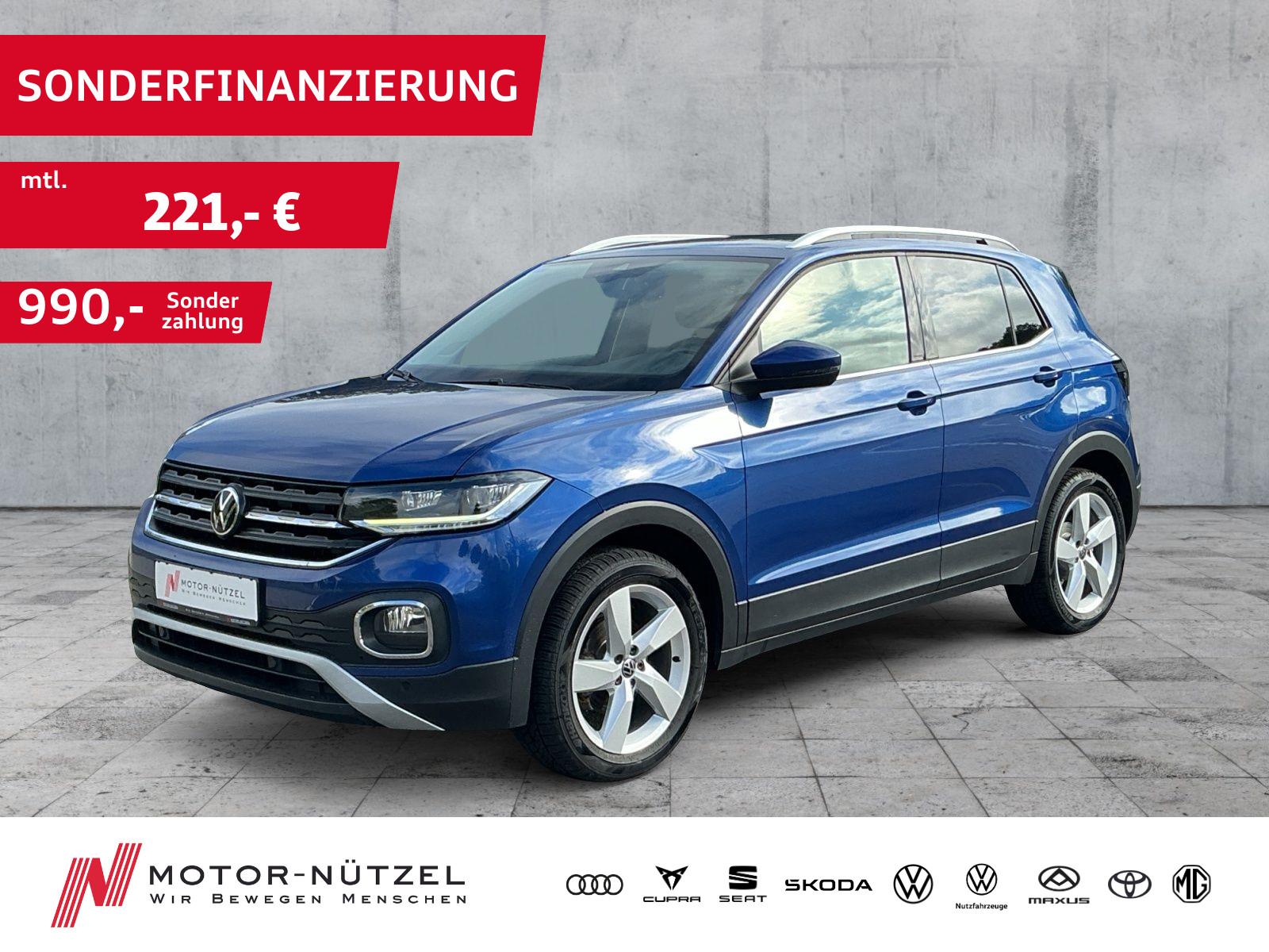 Volkswagen T-Cross 1.0TSI STYLE LED+APP+ACC+RFK+SHZ+DAB+17"